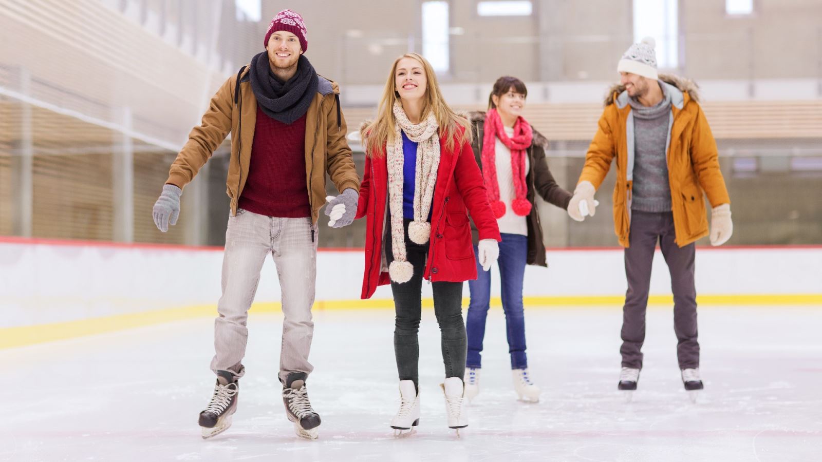 Ice skater at Planet Ice Bristol